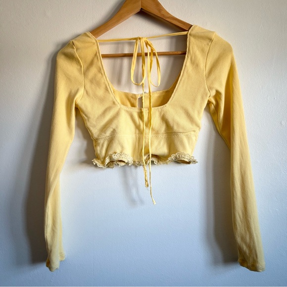 Free People Dancing Queen Set in Mellow Yellow - Picture 7 of 11